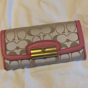 Coach Large Logo Wallet